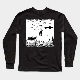 Tirricks Diving At Da Hoab Long Sleeve T-Shirt